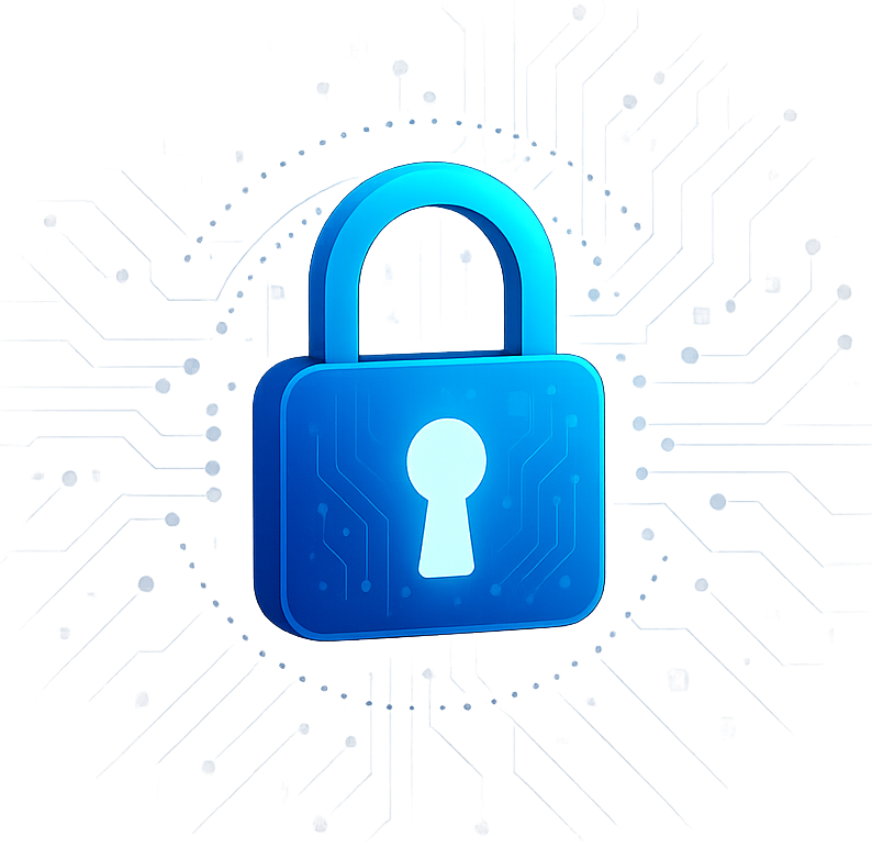 Символ кибербезопасности